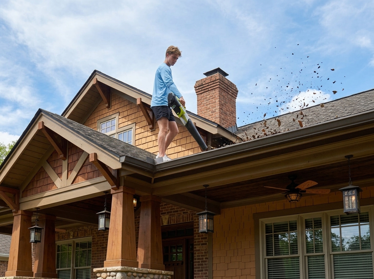 Gutter cleaning